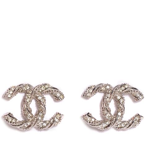 dainty chanel earrings|chanel ring earrings.